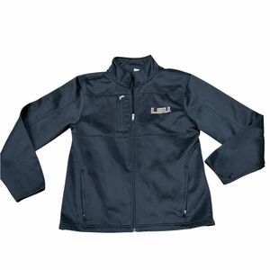 💛💜 LSU Men’s Full-Zip Jacket - Black | Size Medium | Excellent Used Condition 🖤